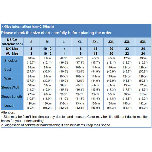 Plus Size Women Summer Short Sleeve Printed Maxi Dress 9