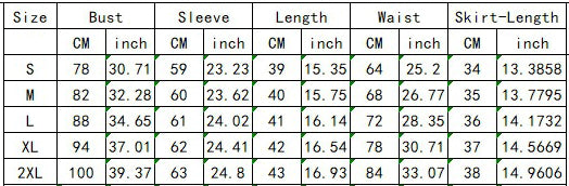 Women Casual Top and Plaid Flower Bud Skirt Two-piece Set 16