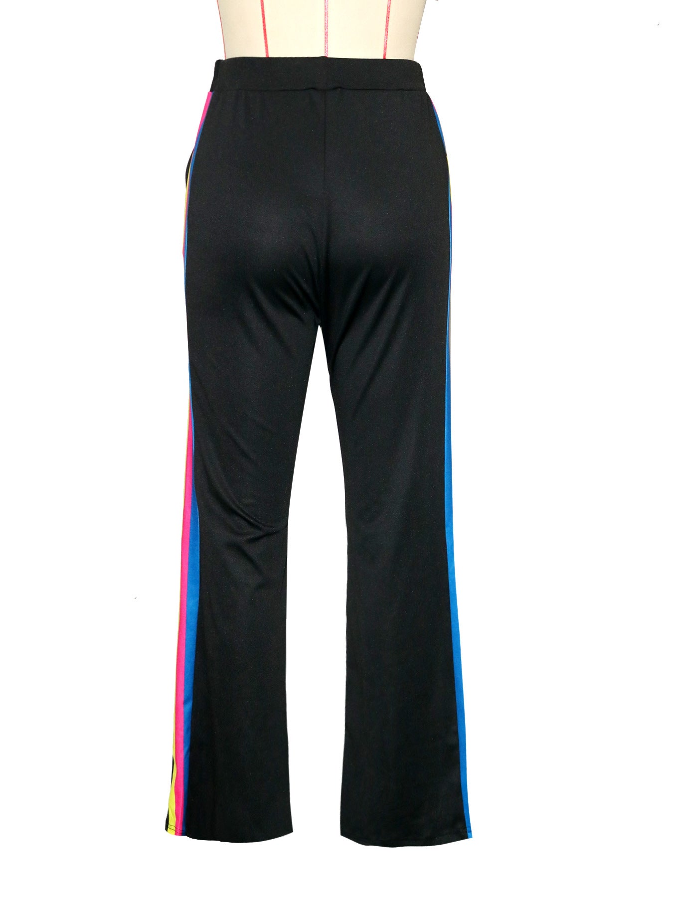 Color Block Side Stripe Women's Trousers 7