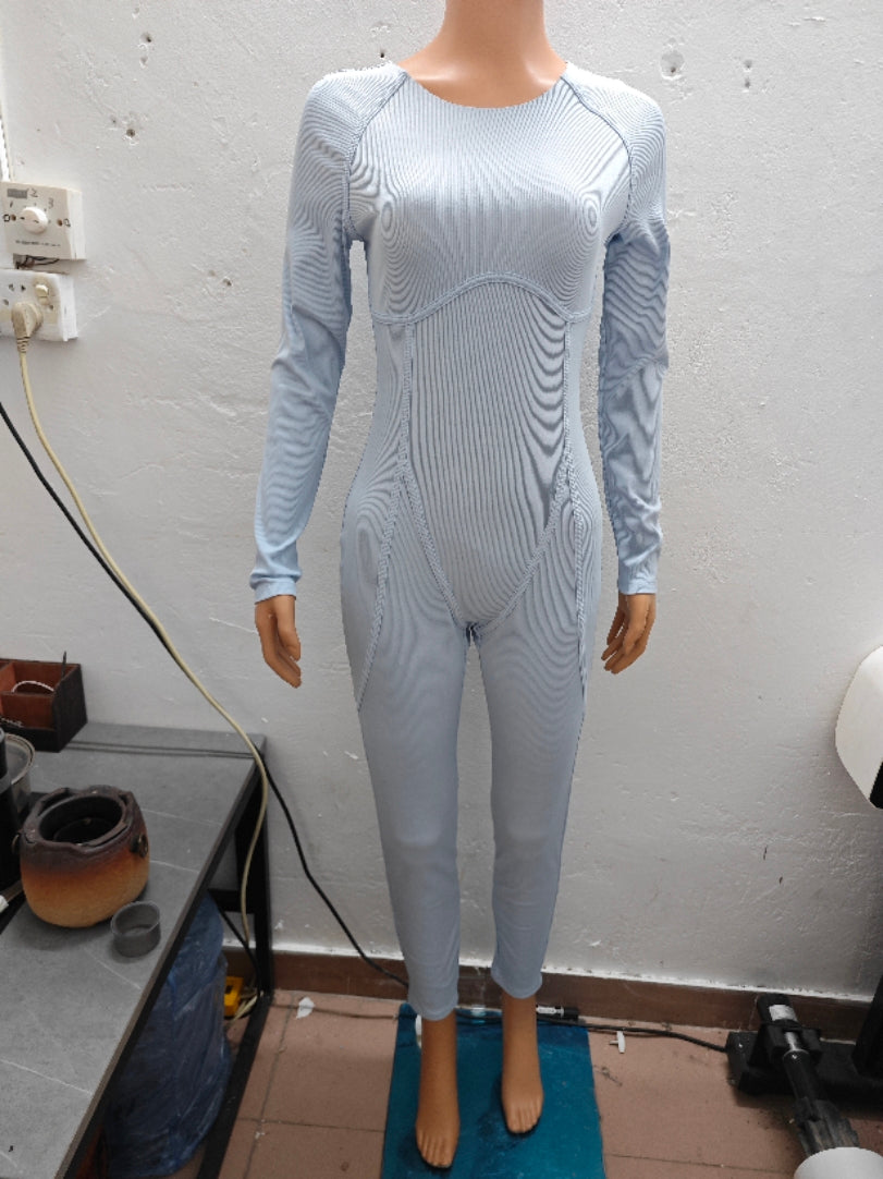 Women Long Sleeve Casual Jumpsuit 7