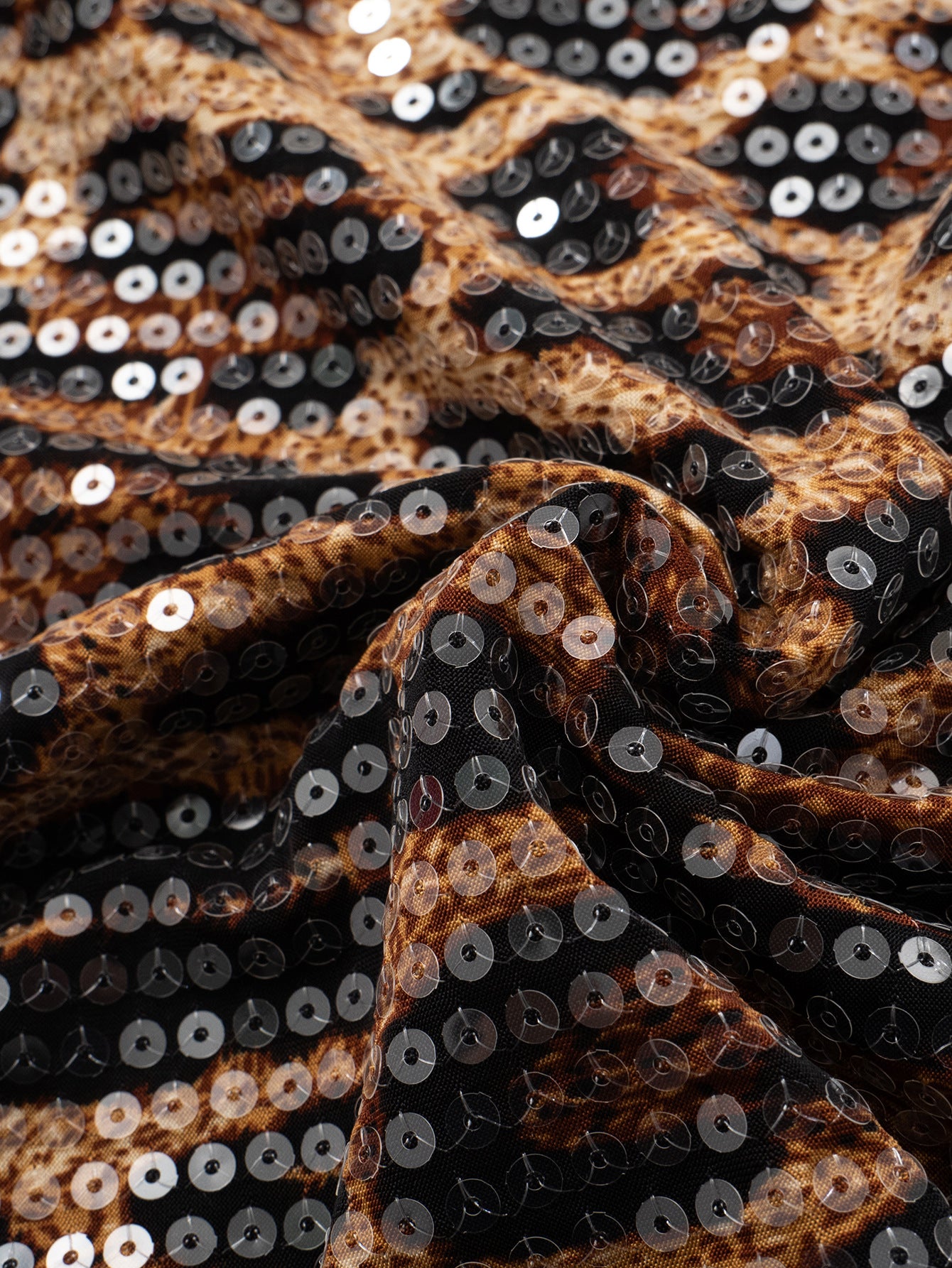 Women Spring Summer Sexy V Neck Leopard Print Backless Dress 20