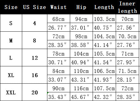 Women's Side Stripe High-Waist Straight Leg Casual Pants 15