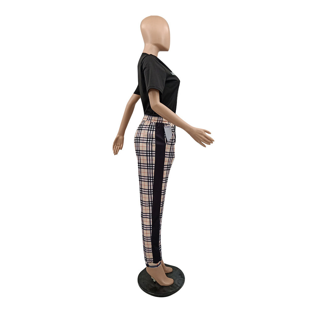 Women Casual Top and Pants Two-Piece Set 7