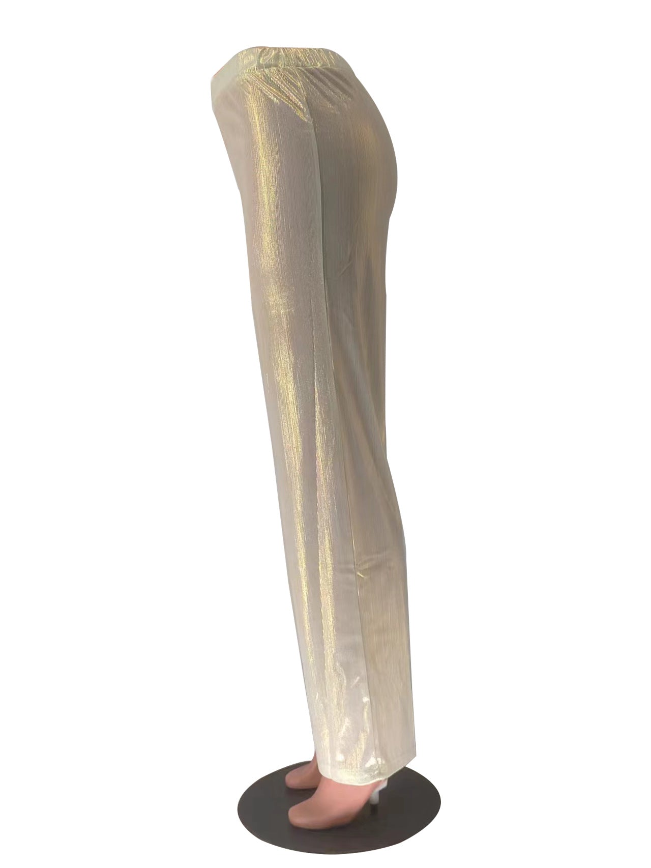 Women Casual Solid Wide-leg Pants 8