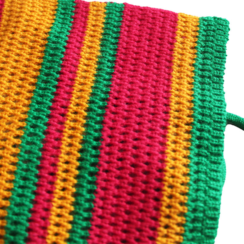 Women's Strapless Tops Beach Halter Neck Knitting Camisole 41