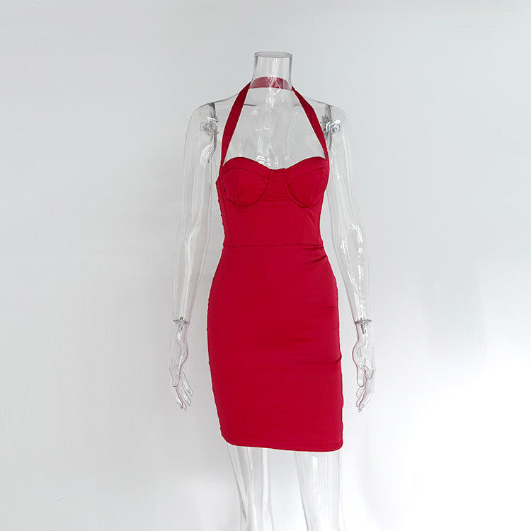 Women Spring Sexy Party Bodycon Backless Dress 9