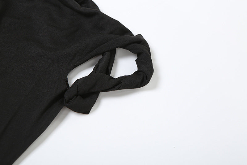 Women Summer Slash Shoulder Dress 33