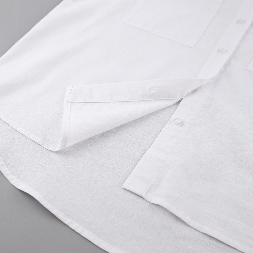 Women casual long-sleeved top and ruffled shorts Two Piece Set 23