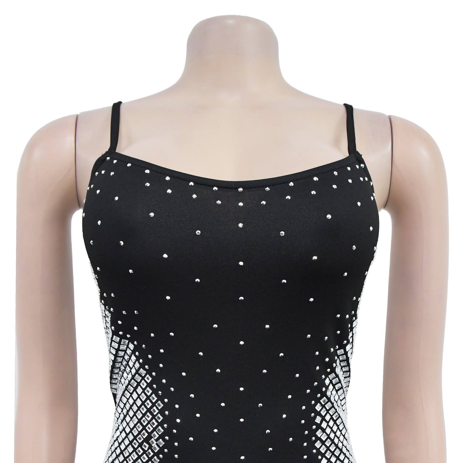 Women Beaded V-neck dress 17