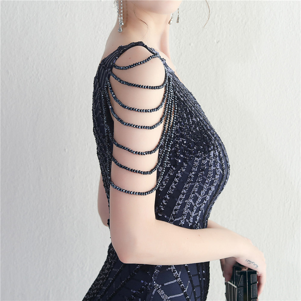 sequins plus Plus Size Formal Party Evening Dress 44