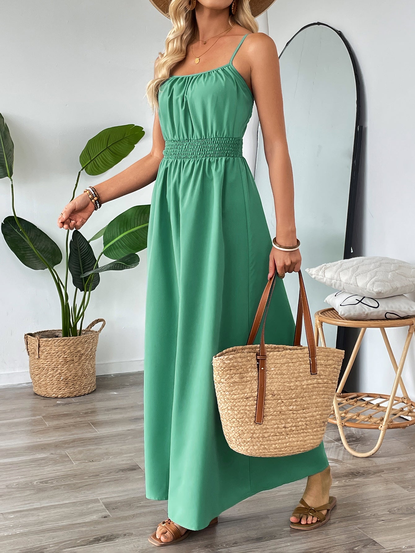 Women Summer Sleeveless Dress 4