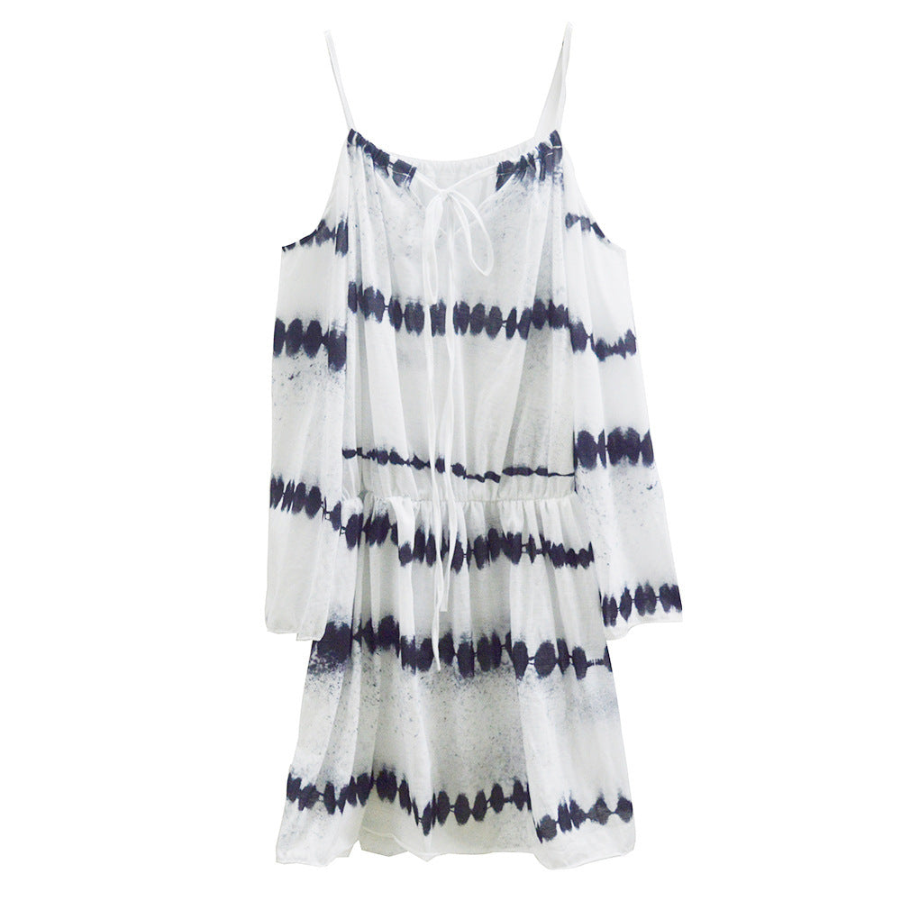 Women Summer Beach Casual Strap Dress 26