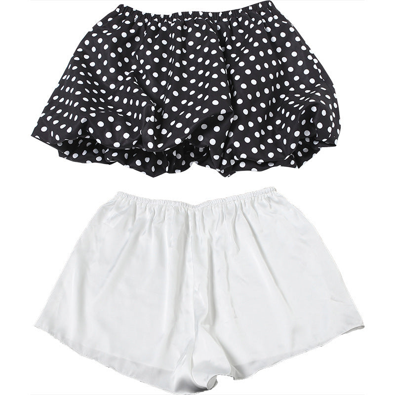 Spring Sexy Polka Dot Bubble Ultra-Short Dress 9