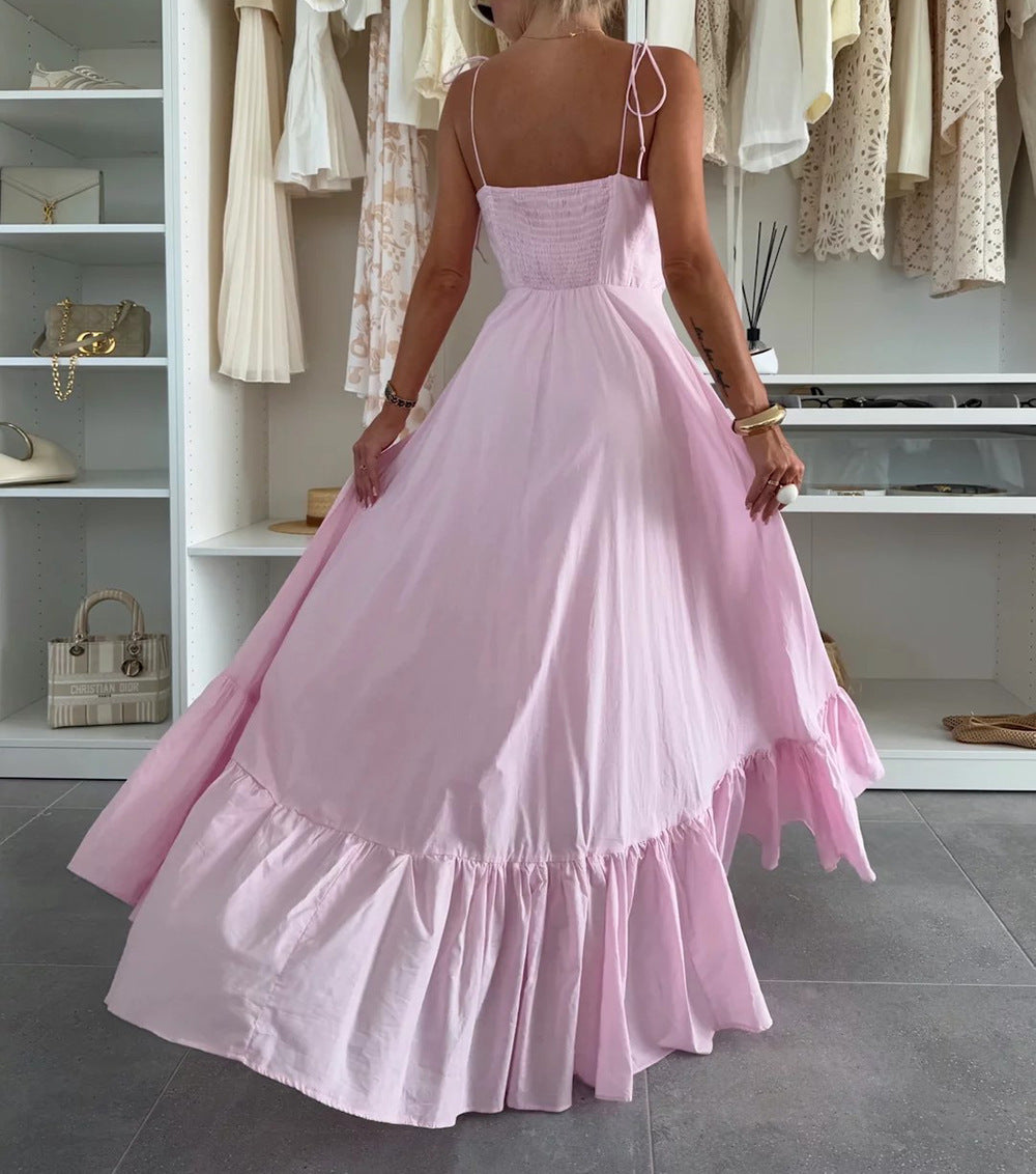 Women summer suspender dress 5