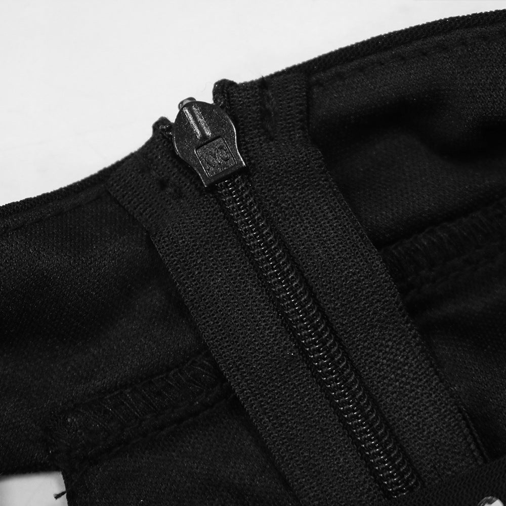 Halter Neck Beaded Nightclub Women Party Style Sexy Bodycon Dress 18