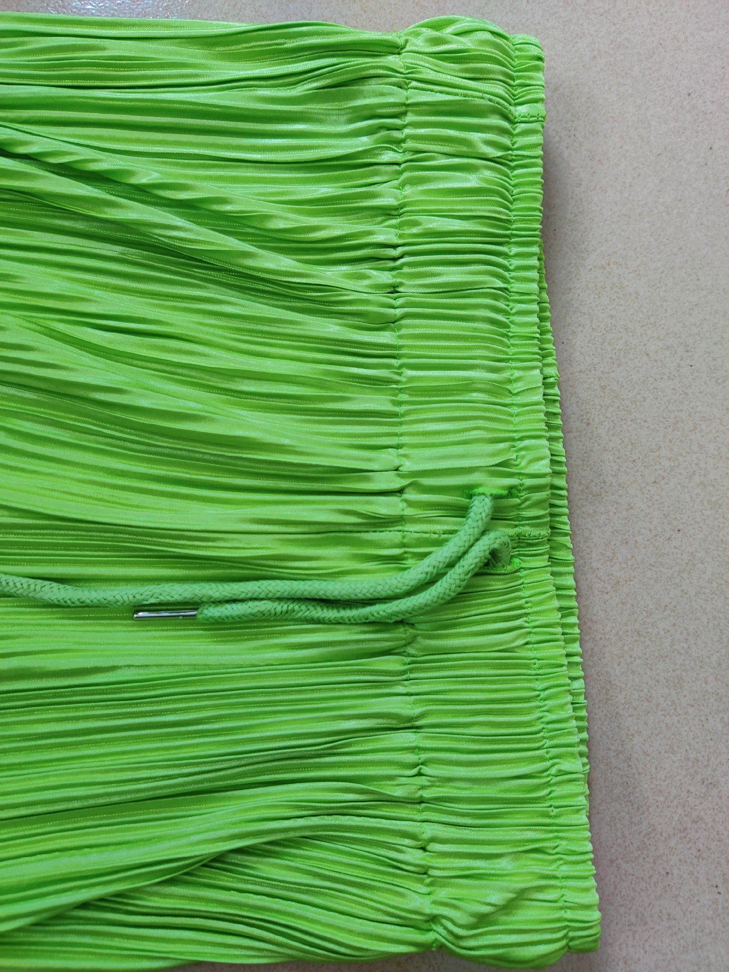 Women's Pleated Spring And Autumn Trousers Elastic Waist Loose Pants 10