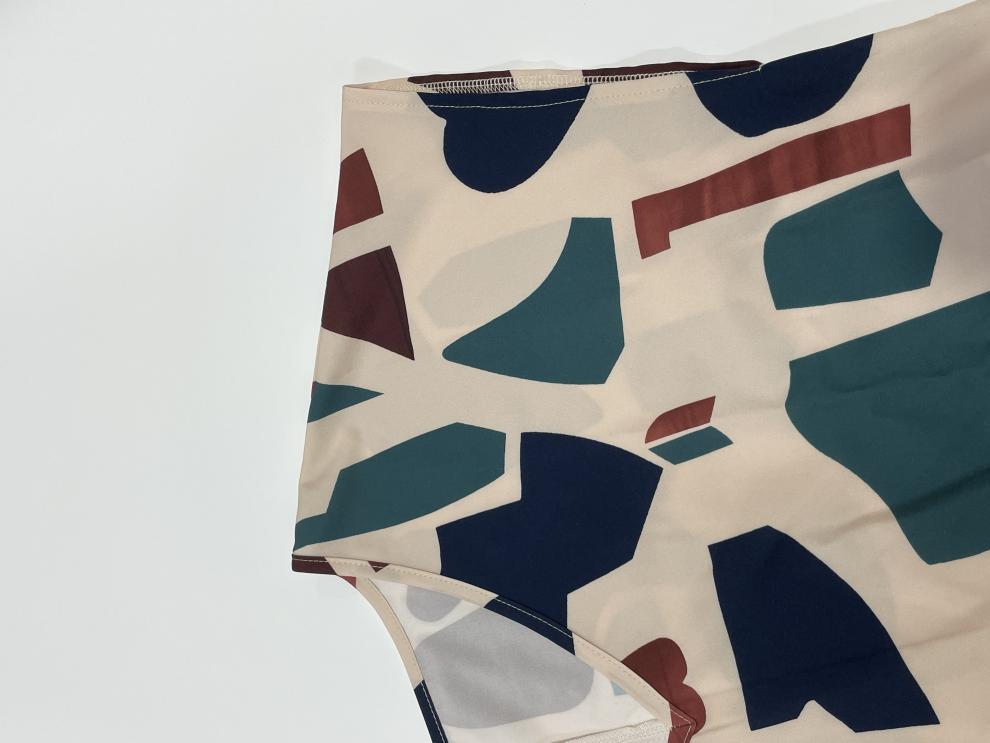 Women Printed Round Neck Dress 12