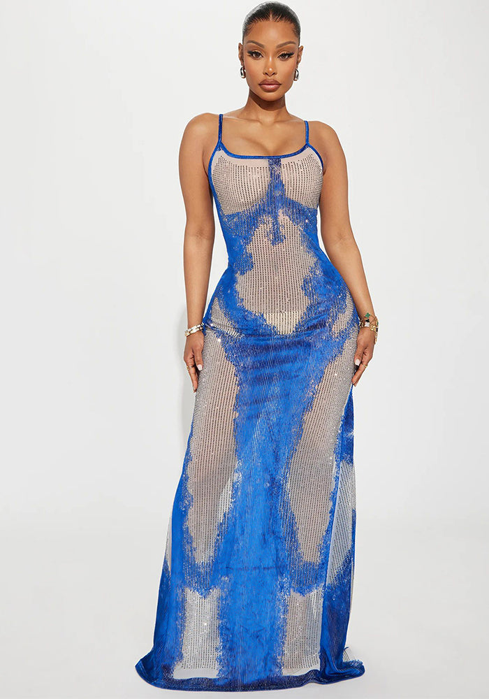 Spring/Summer Women's Sexy Print Straps Dress