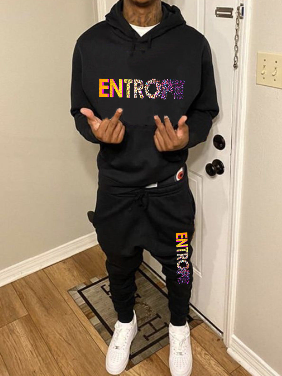 Autumn And Winter Printed Men's And Women's Couple Hoodies 3