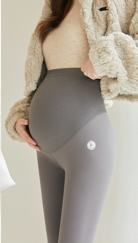 Maternity wear maternity pants winter clothing belly support pants maternity basic leggings 3