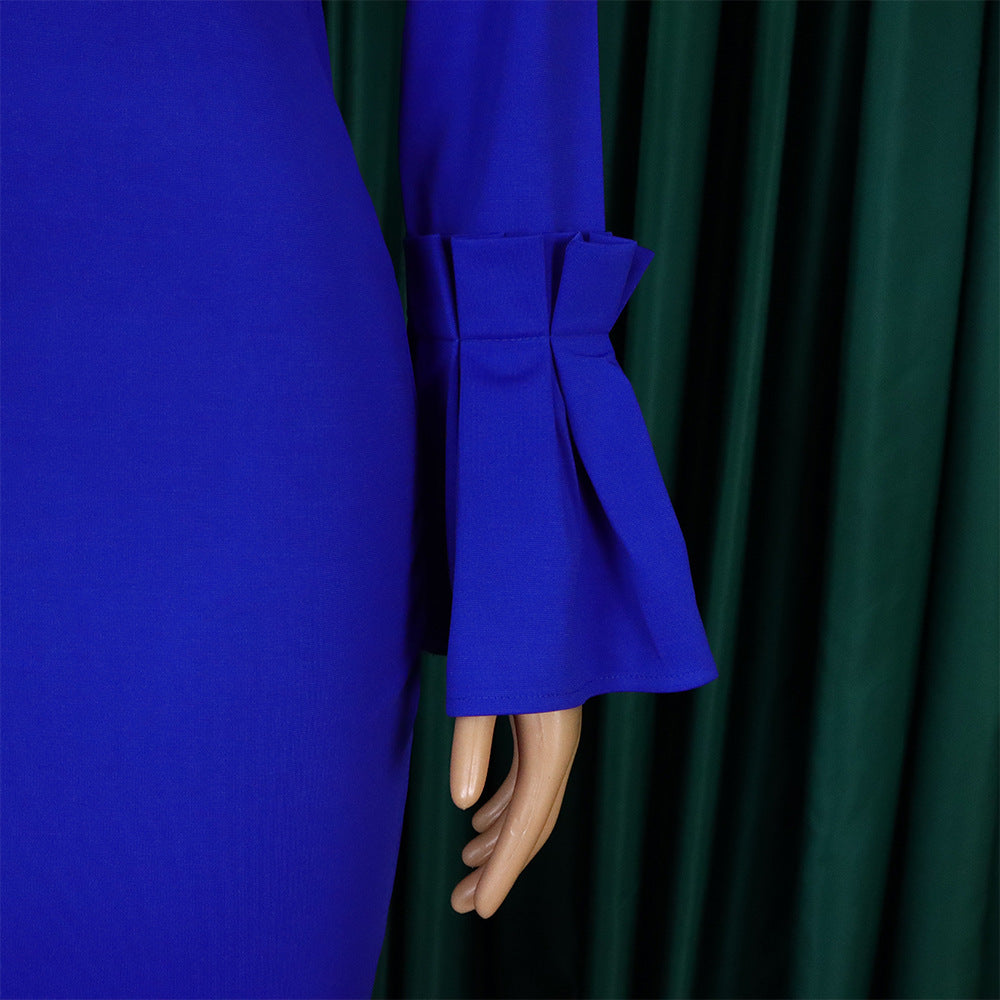 Plus Size Women African Bodycon Dress 28