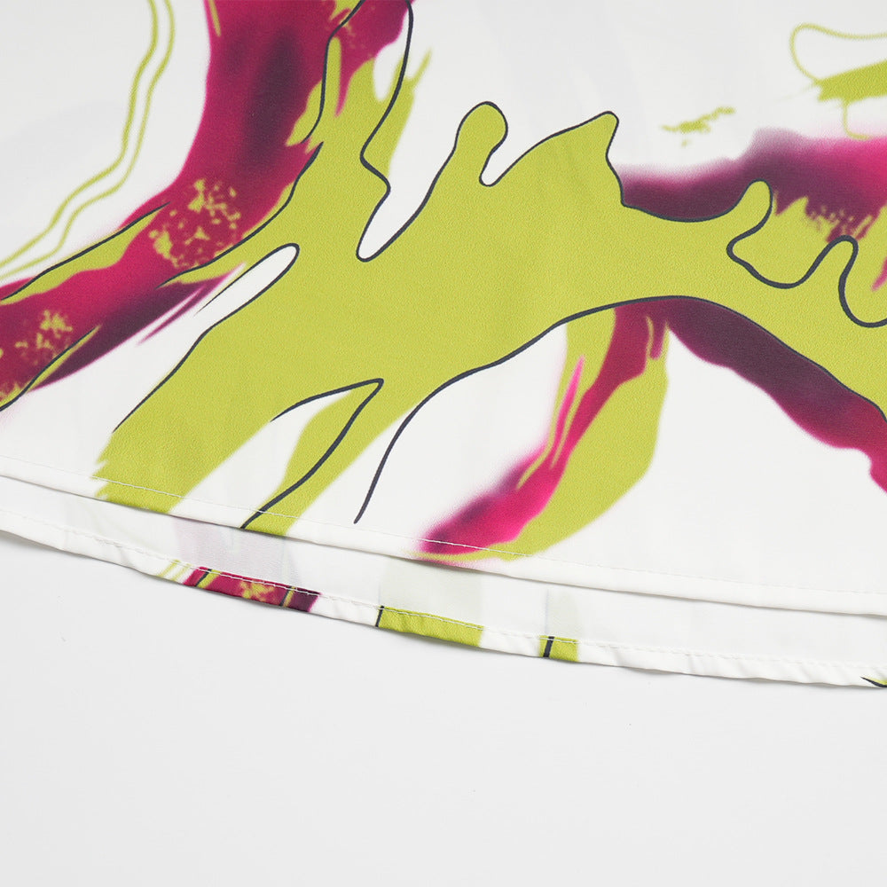 Plus Size African Women Spring Summer Dress 18