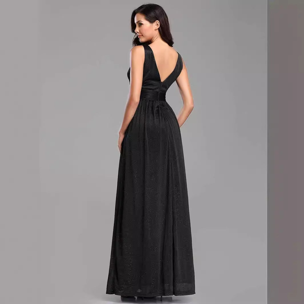 Elegant Sexy V-Neck Low Back Evening Dress Formal Party Gown（Processing time need 3-6 days） 13