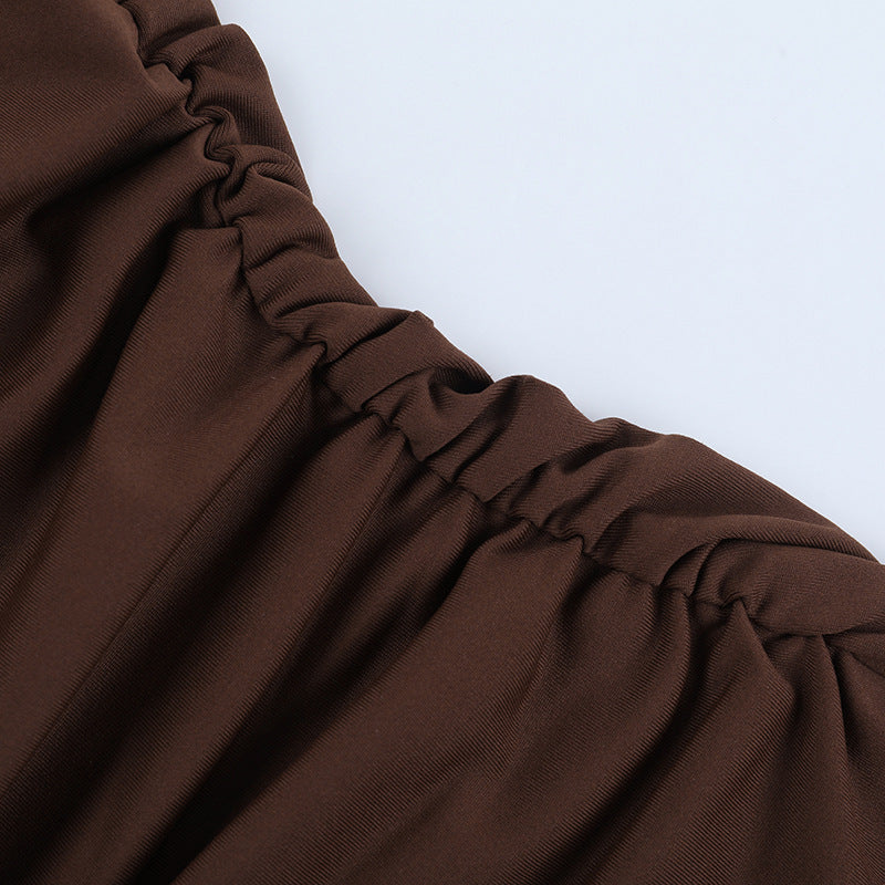 Women Slash Shoulder Summer Casual Bodycon Dress 18