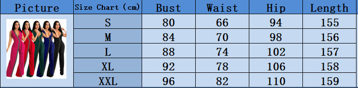 Spring Fashion Deep V Slim Jumpsuit With Belt 15