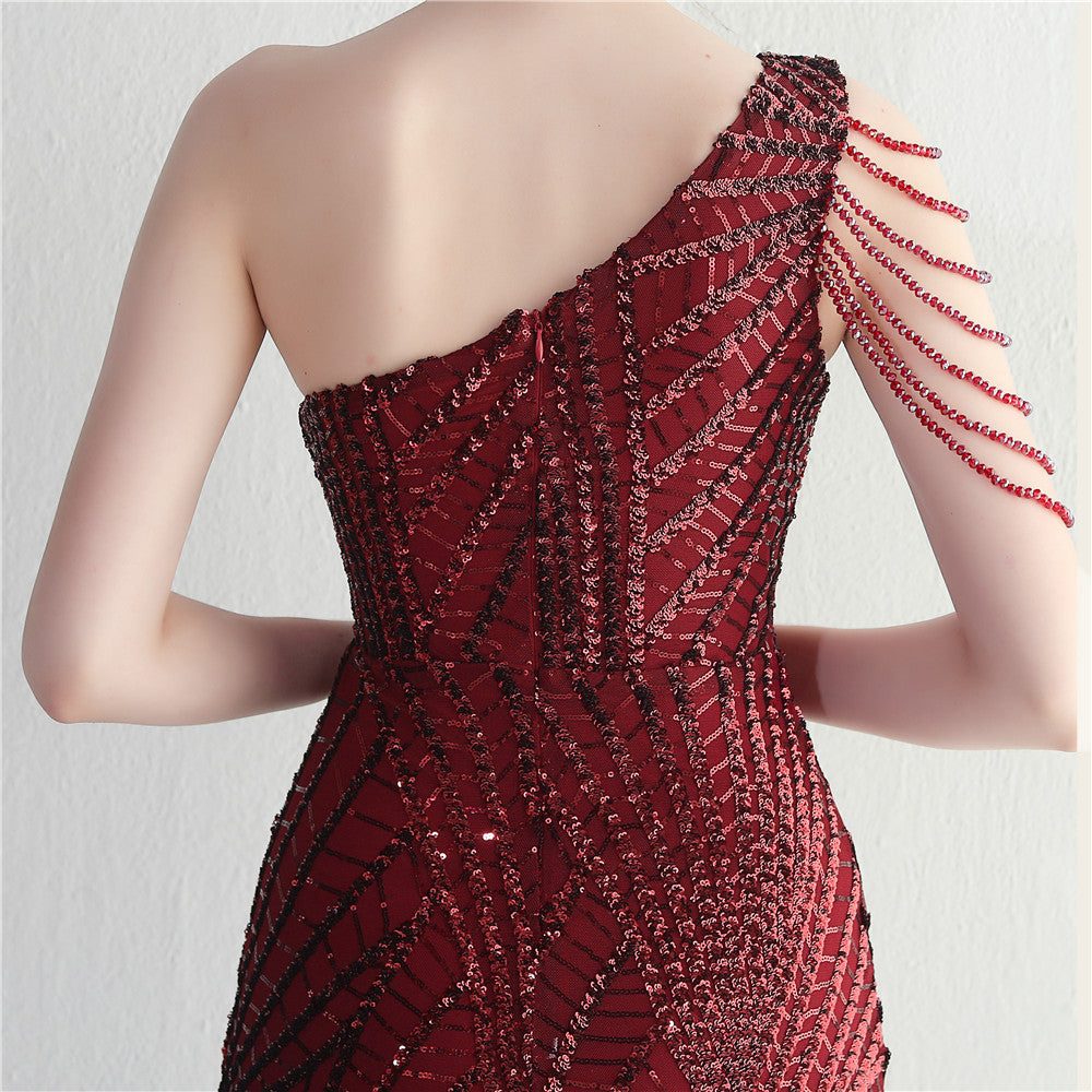 sequins plus Plus Size Formal Party Evening Dress 25