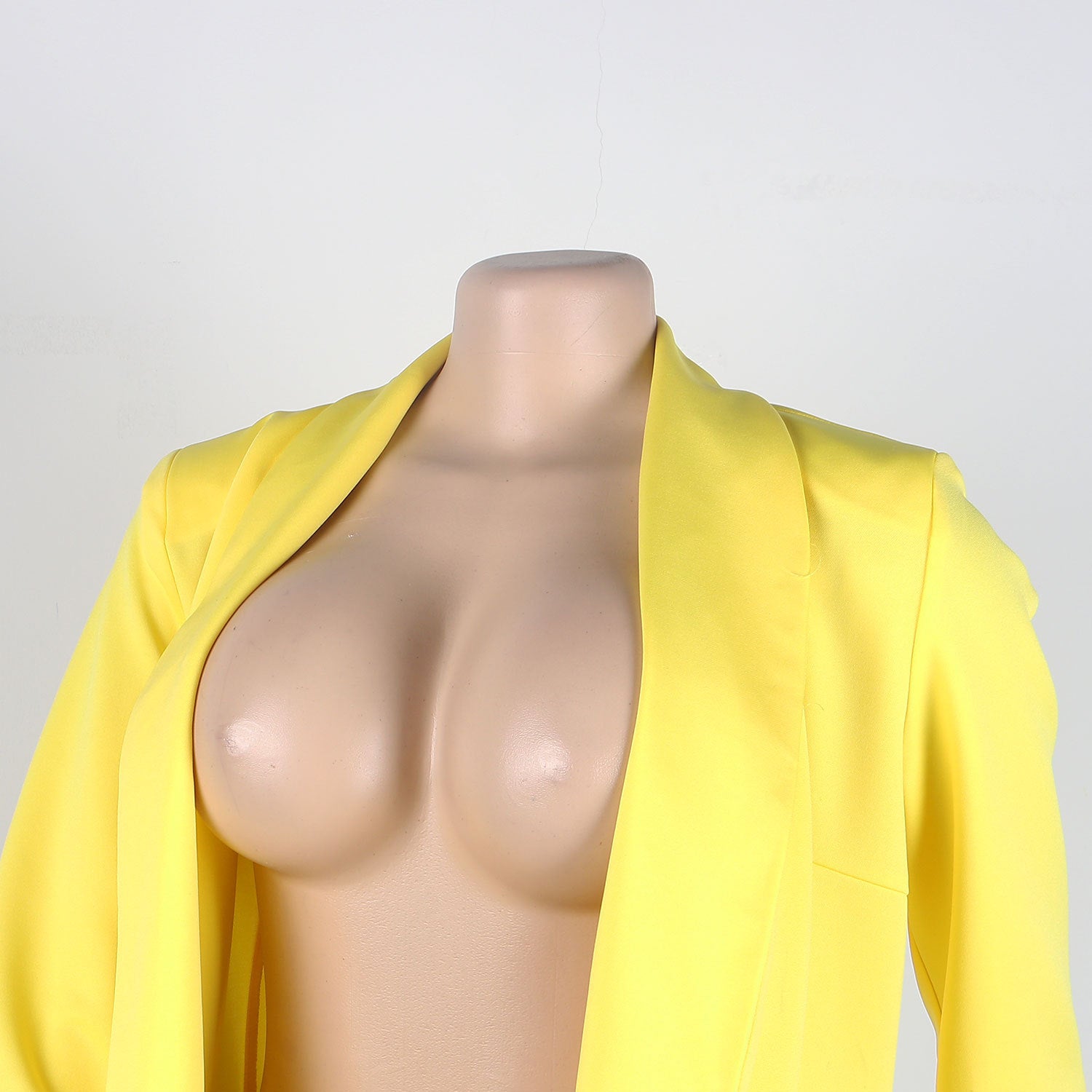 Women Fall/Winter Solid Long Sleeve Casual Blazer 36