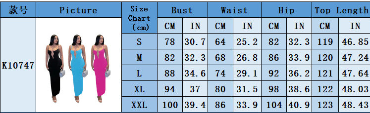 Fashionable Women's Irregular Decoration Strap Long Dress 12