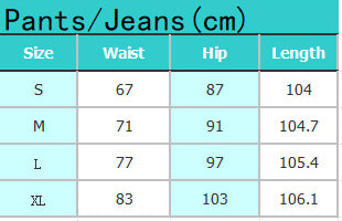 Women's Denim Beaded Furry Edge High Stretch Straight Leg Pants 6