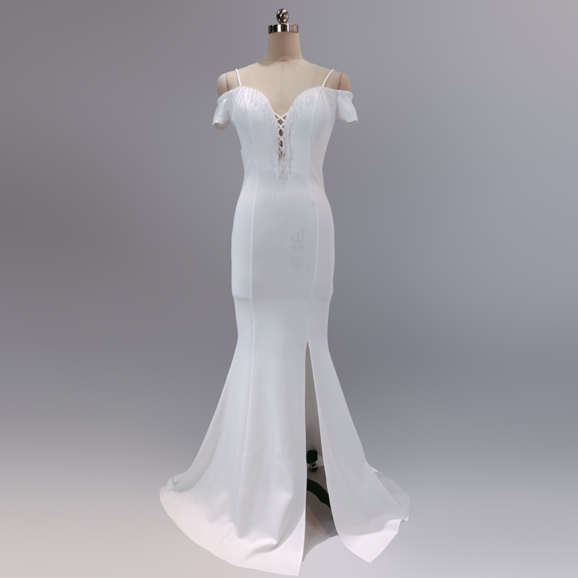 Long length body-fitting bridesmaid evening dress evening party Formal Party host performance annual meeting dress 10