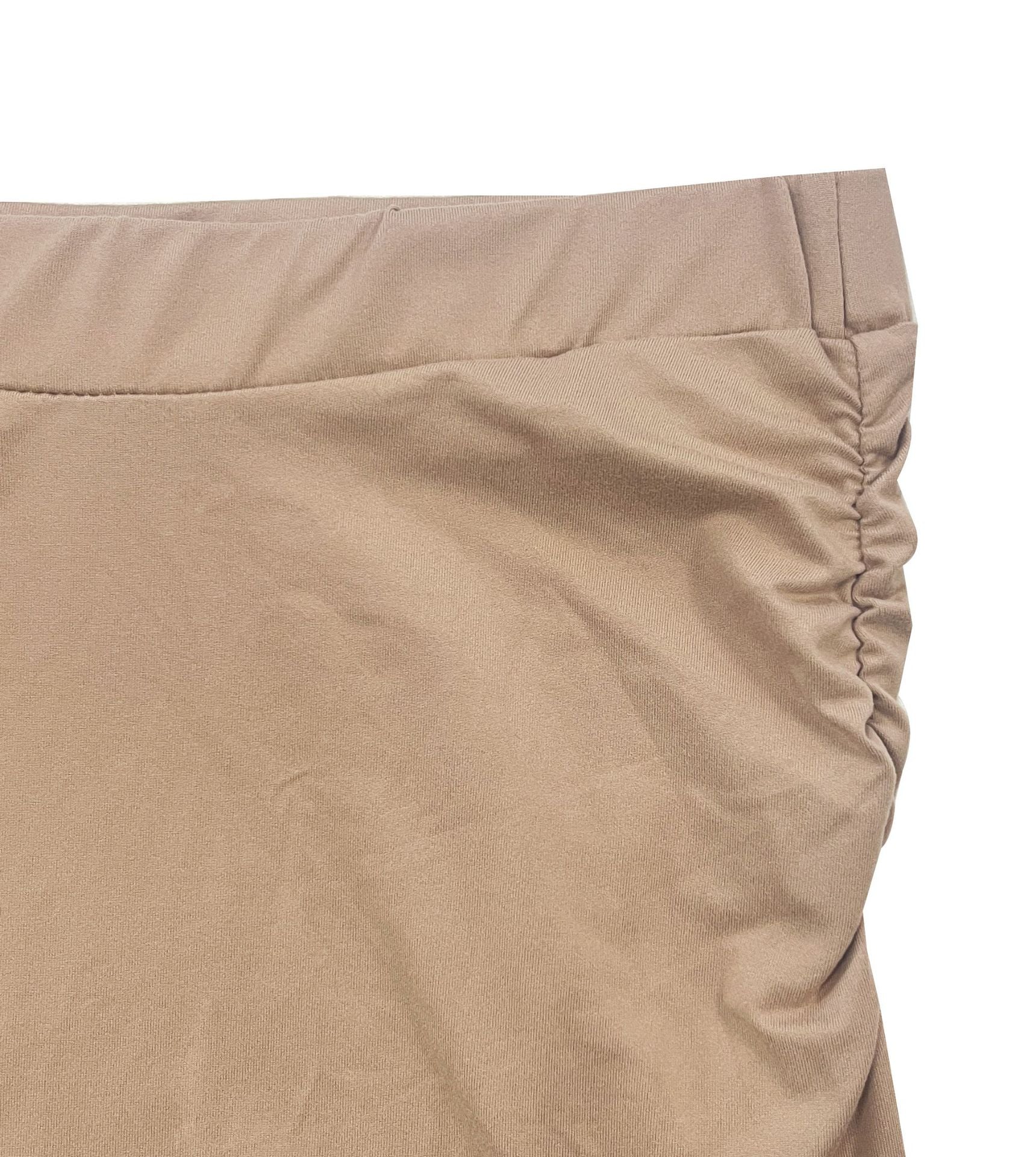 Fashionable And Elegant Solid Color Round Neck Long Sleeve Top Ruffle Skirt Two Piece Set For Women 14