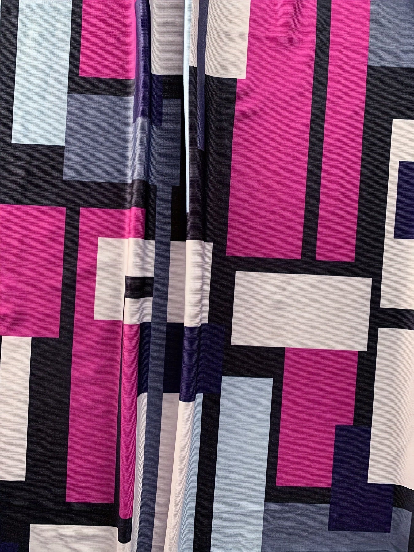 Plus Size Women Long Sleeve Style Printed Bodycon Dress 5