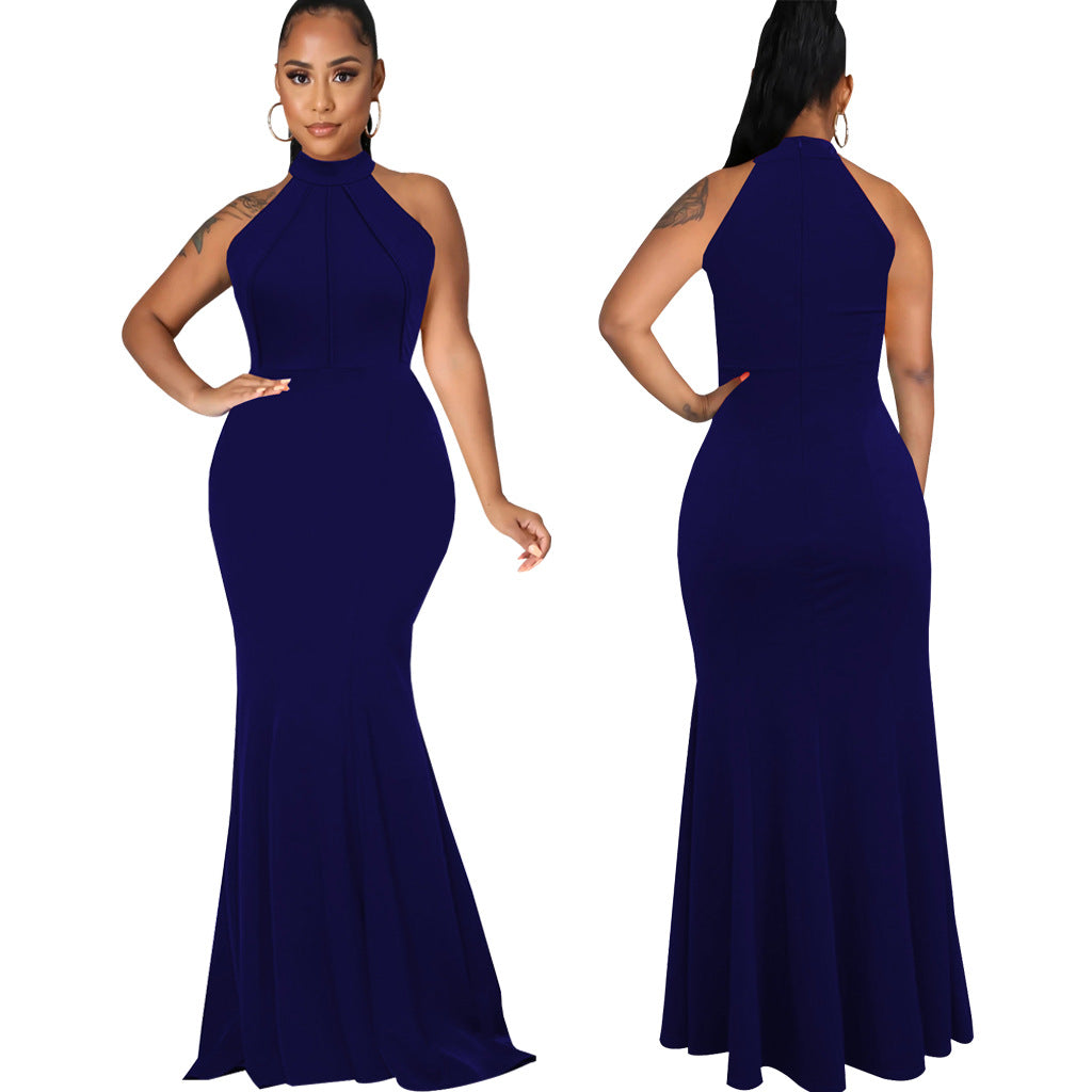 Women Sexy Solid Sleeveless Dress 18