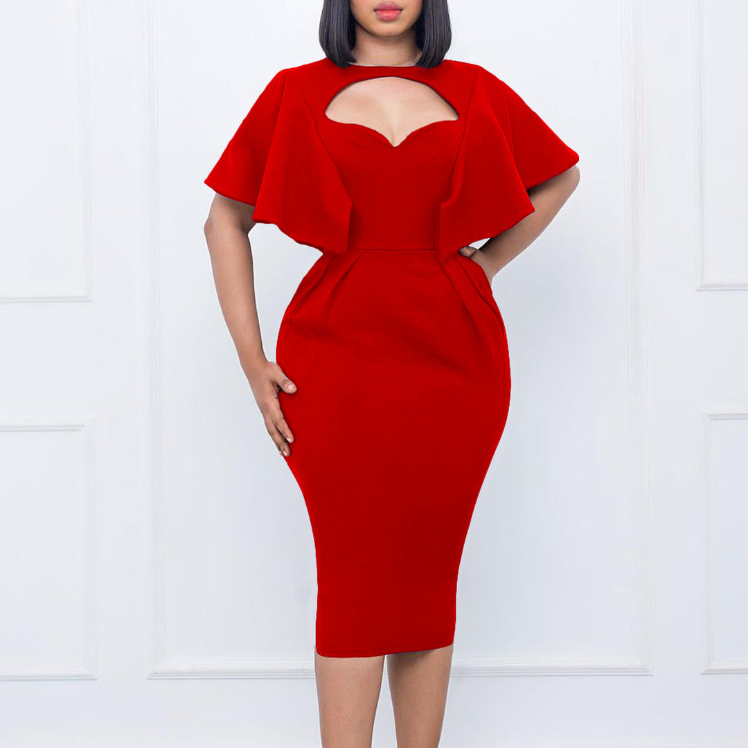 Chic Bodycon Professional Pencil Dress