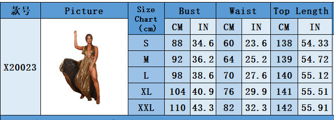 Women's Sexy Deep V Low Back Shiny Long Gown 9