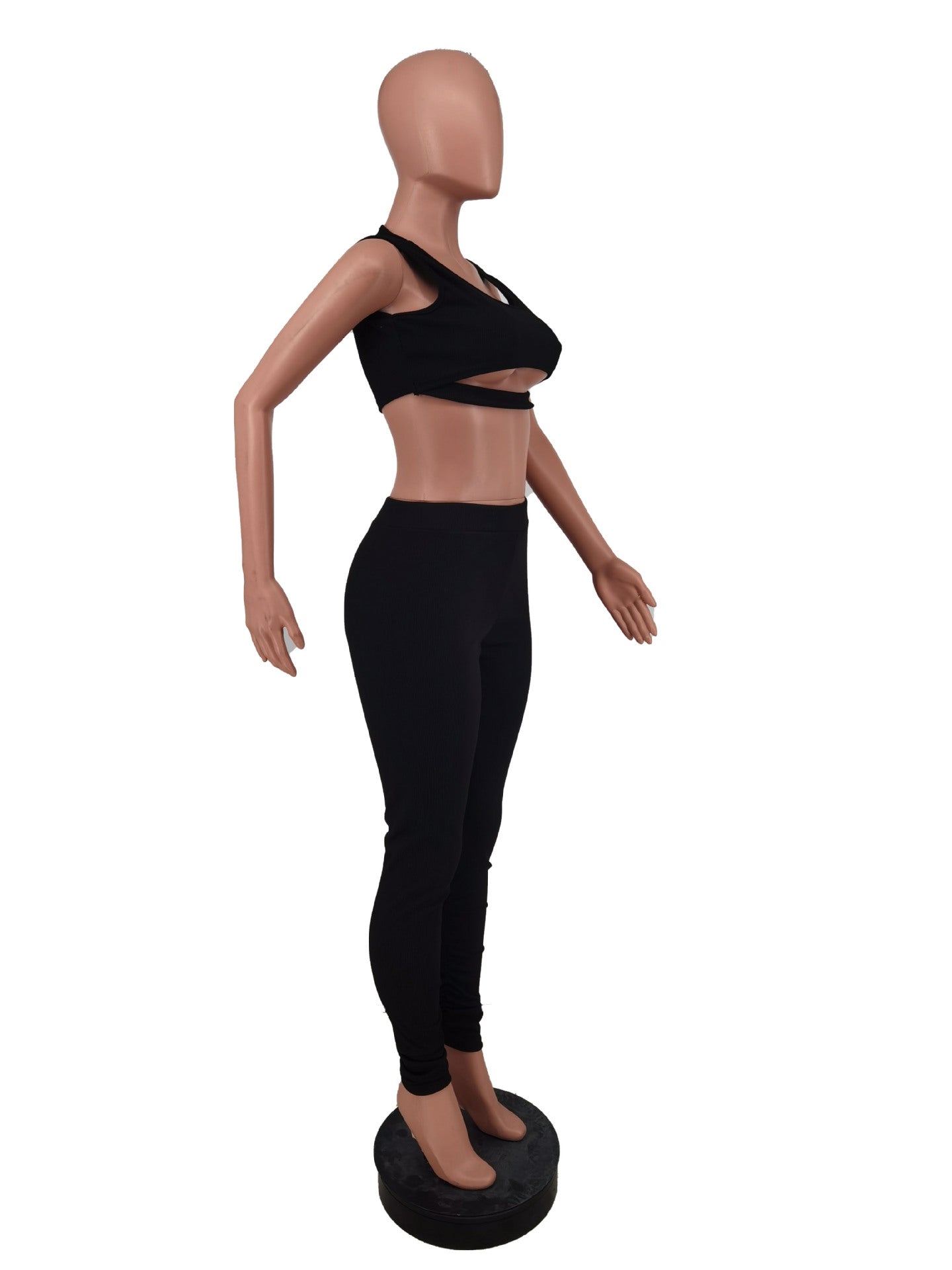 Women Sleeveless Top and Pant Two-piece Set 16