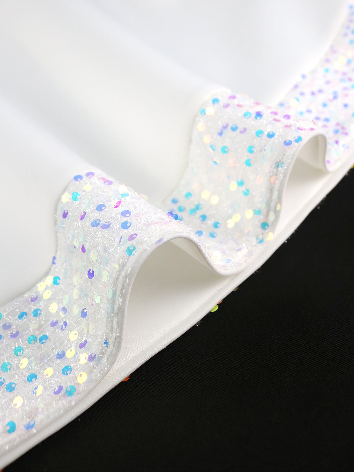 Off-Shoulder Sequin Elegance Cocktail Party Midi Dress 11