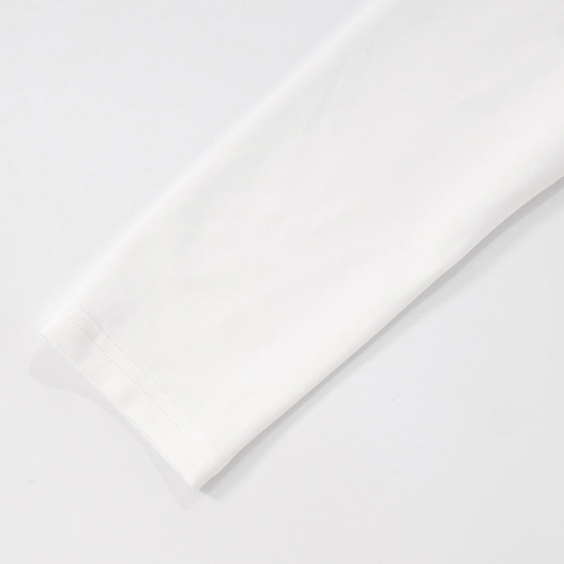 Women's Stand Collar Long Sleeve Slim-Fit Zip-Up Cropped Top & Short Skirt Two-Piece Set 23