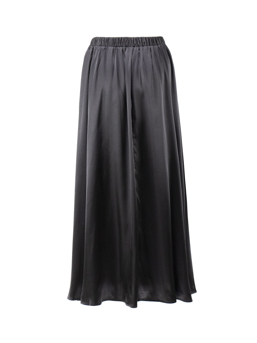 Women summer satin loose skirt 22