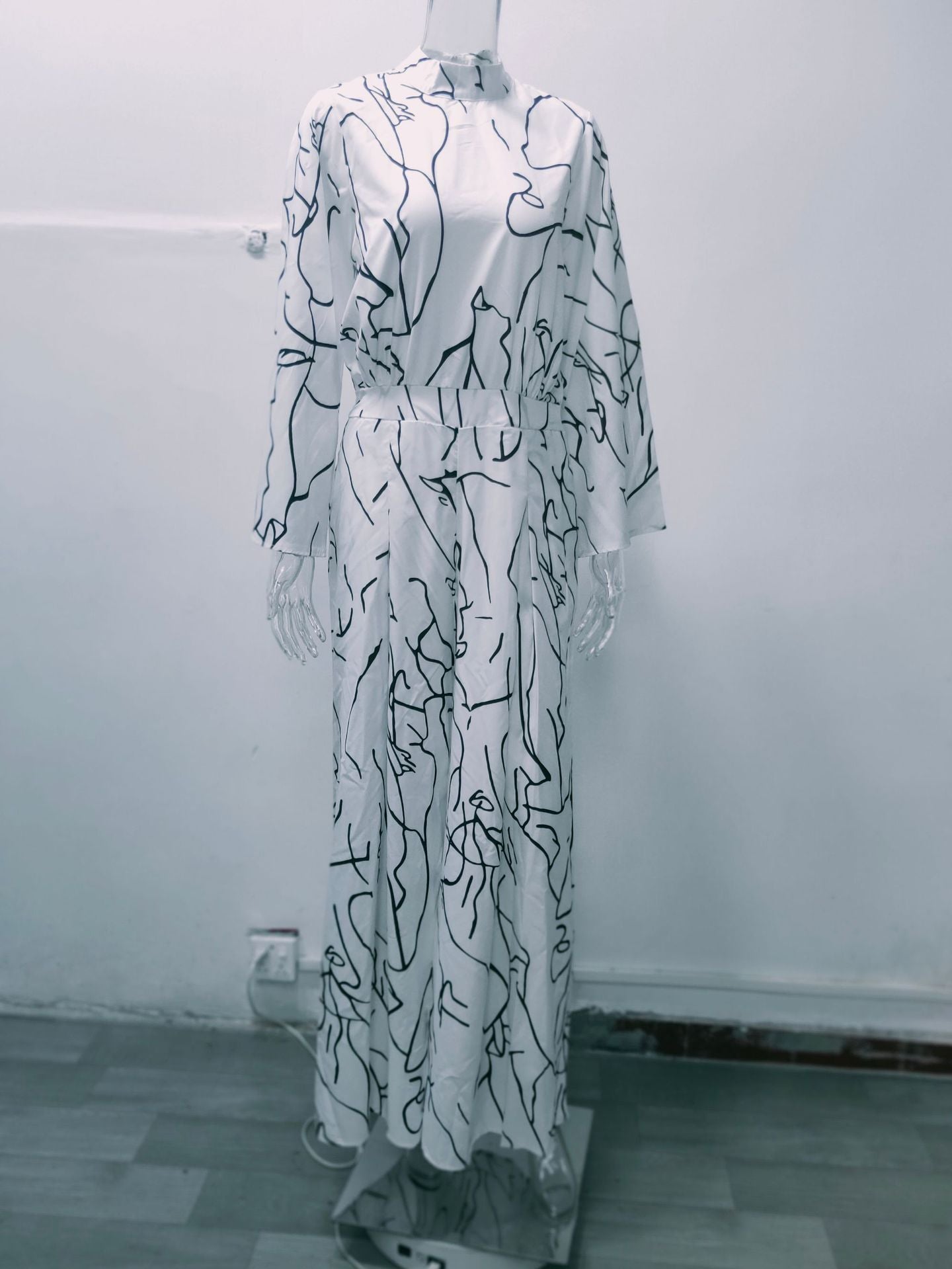 Women Summer Elegant Lace-Up Print Sleeveless Jumpsuit 23