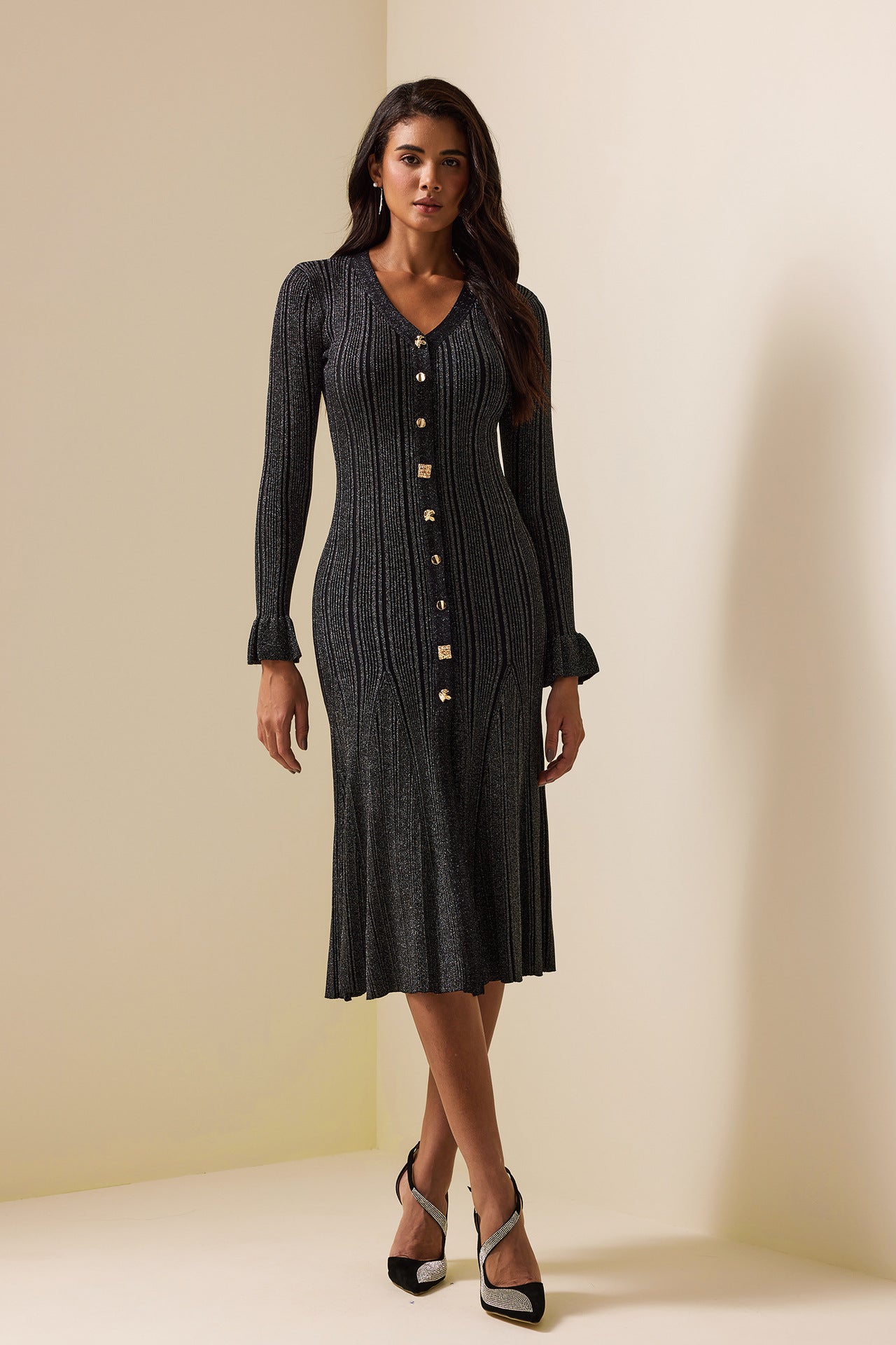 Women Fall/Winter Elegant Fishtail Knitting Dress