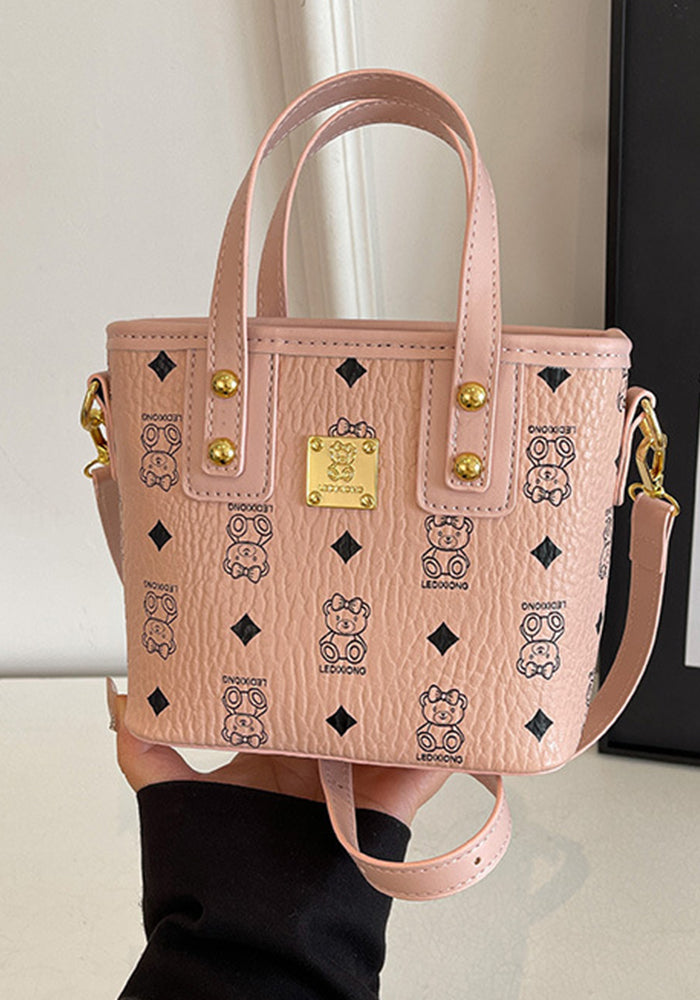 Women Popular Handbags Single Shoulder Bag Printed Bucket Bag Crossbody Bag