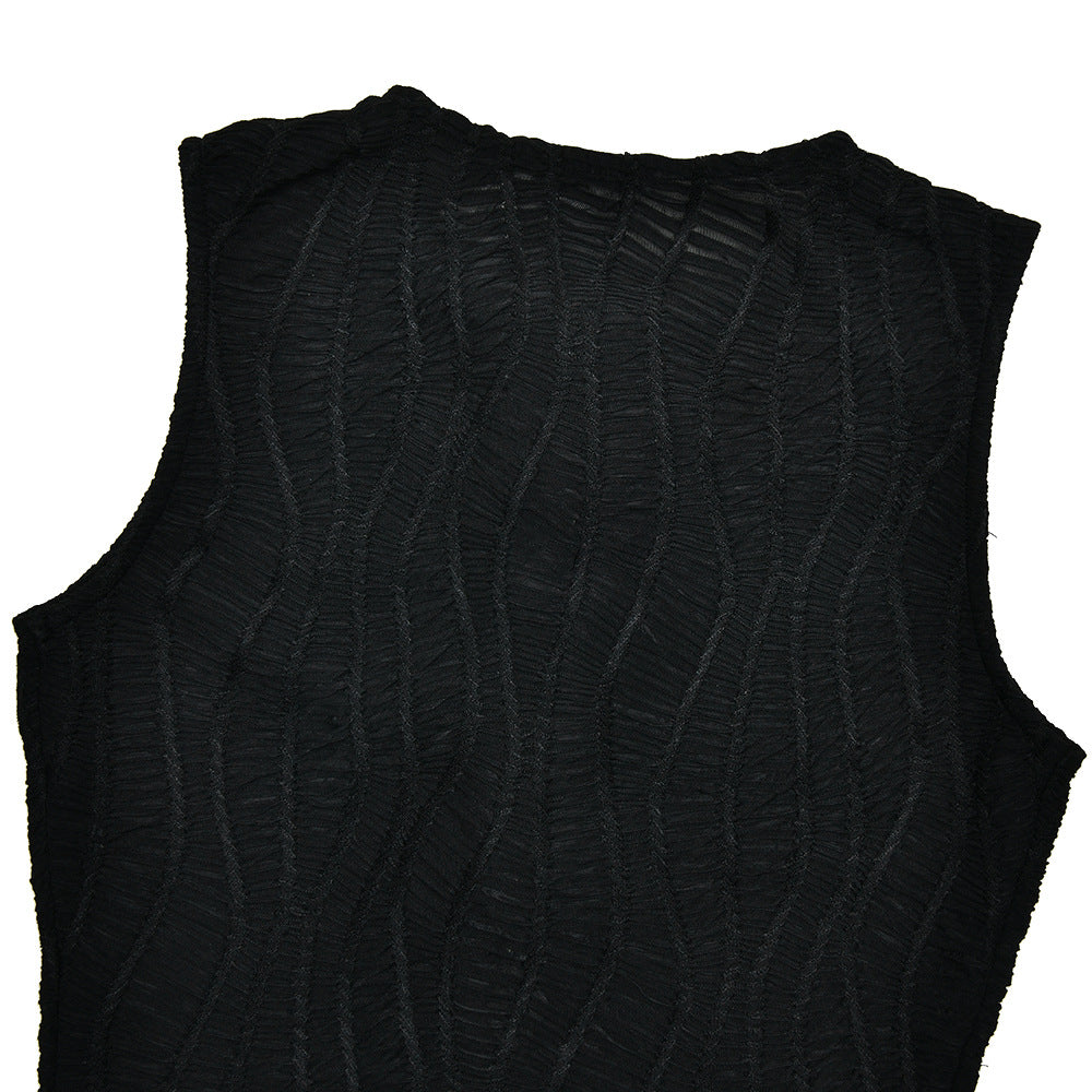 Women Summer Sleeveless Bodycon Sexy Solid Dress 11