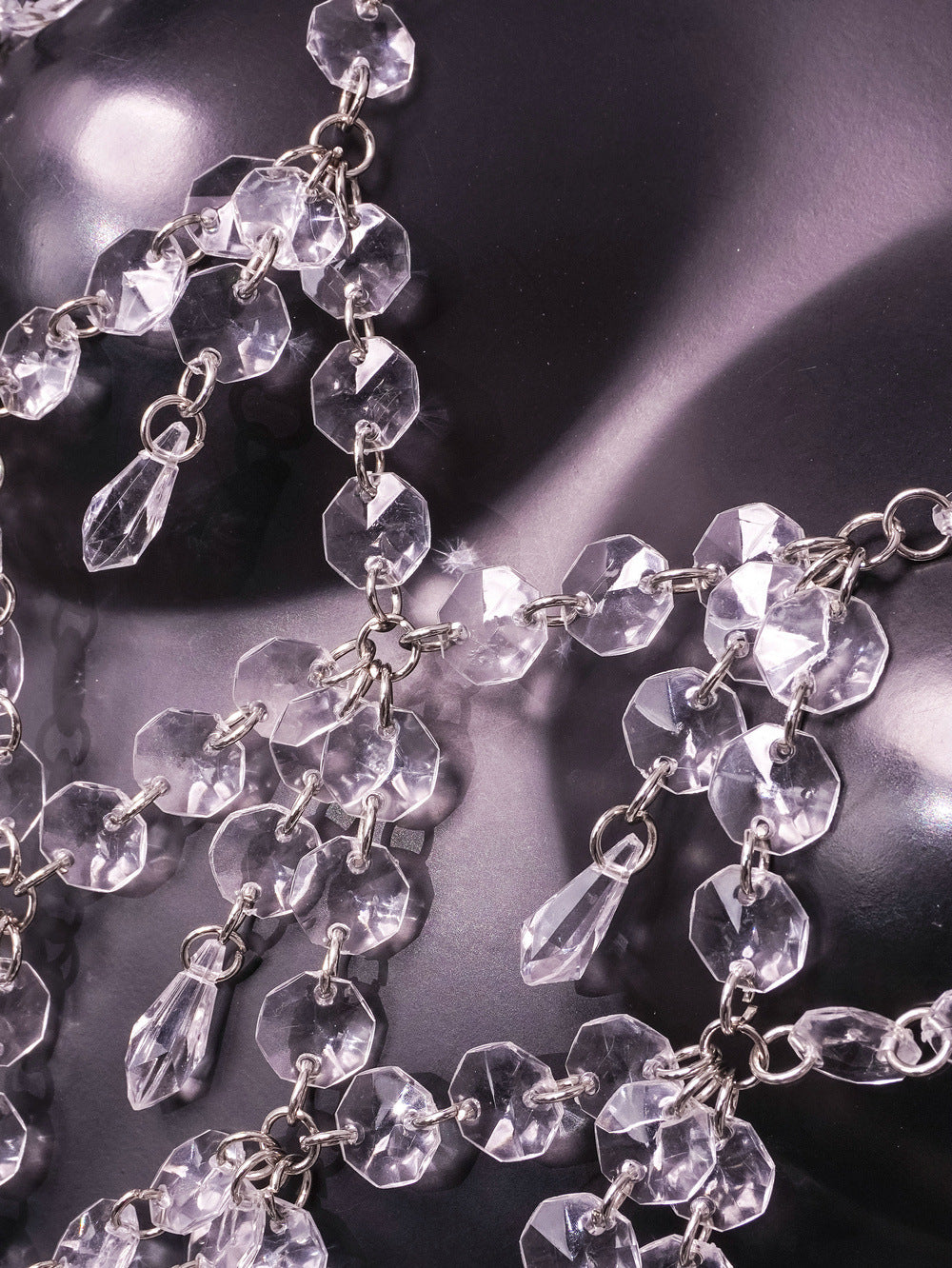 Women Sexy Jewel Backless Dress 13