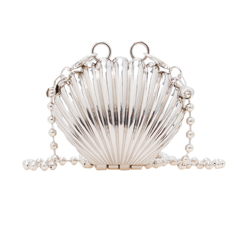 Mini Metal Shell/Heart Shape Bag One Shoulder Crossbody Fashion Bag 5