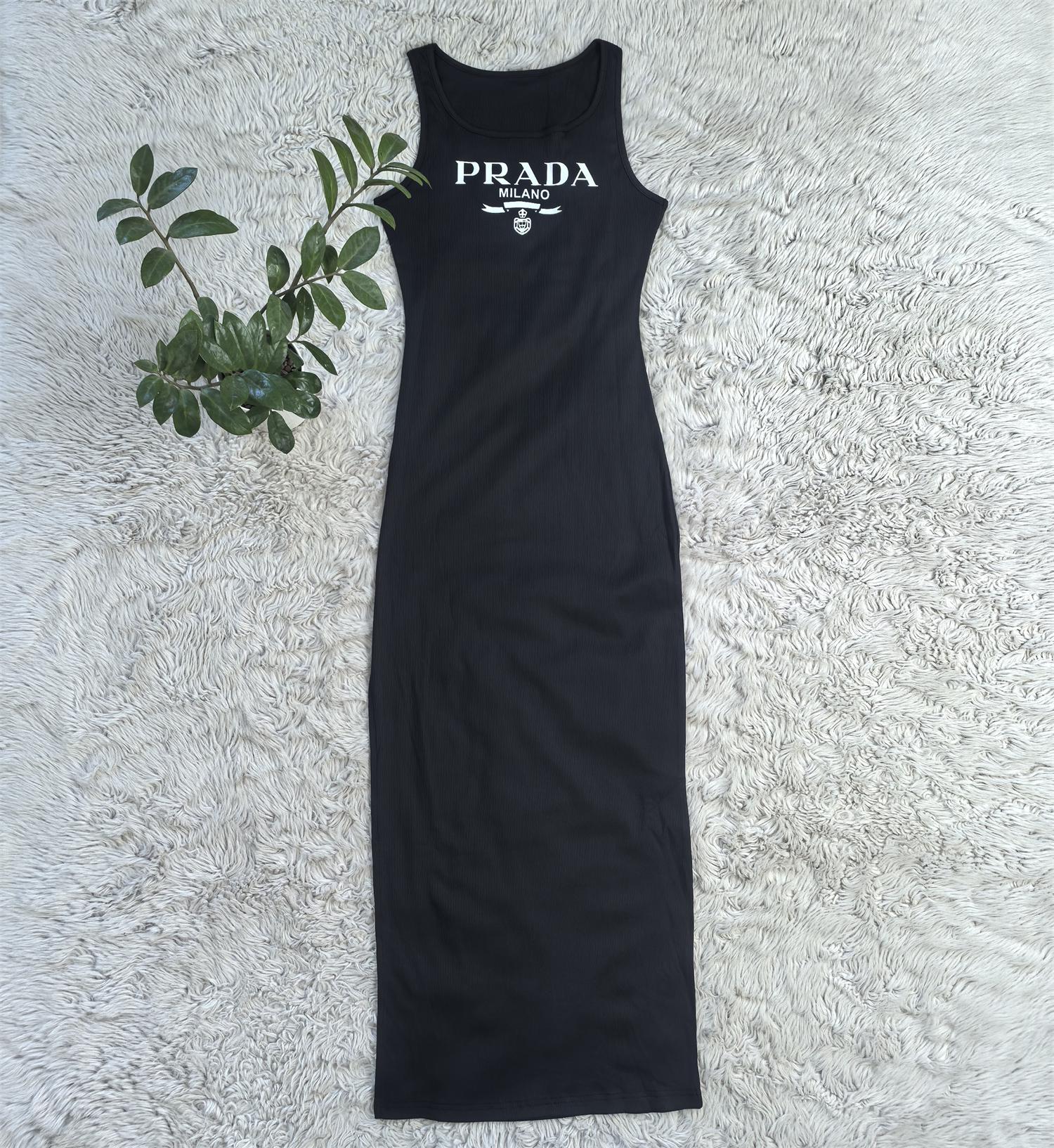 Summer Fashion Embroidered Slim Waist Slit Dress 4